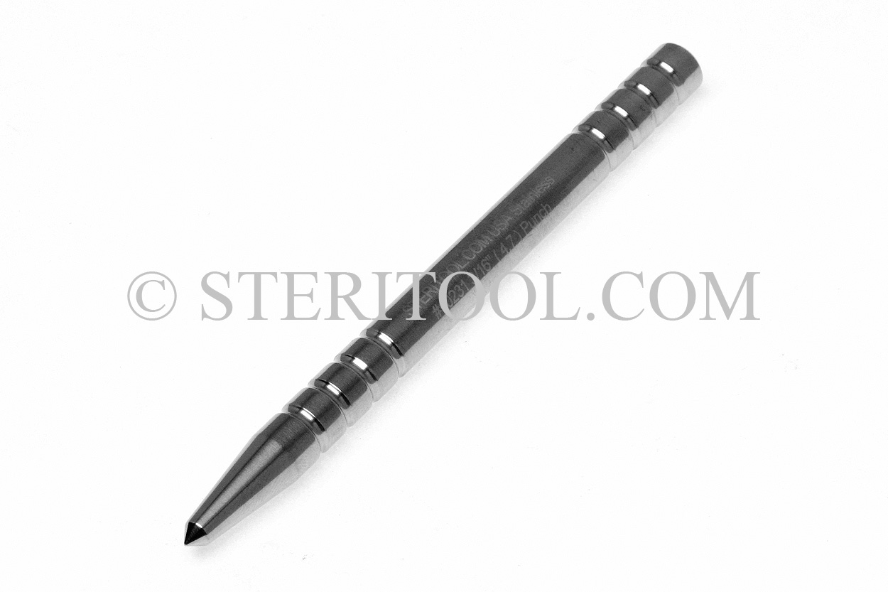 STERITOOL INC 10232 1/4" Stainless Steel Center Punch. 6"(150mm